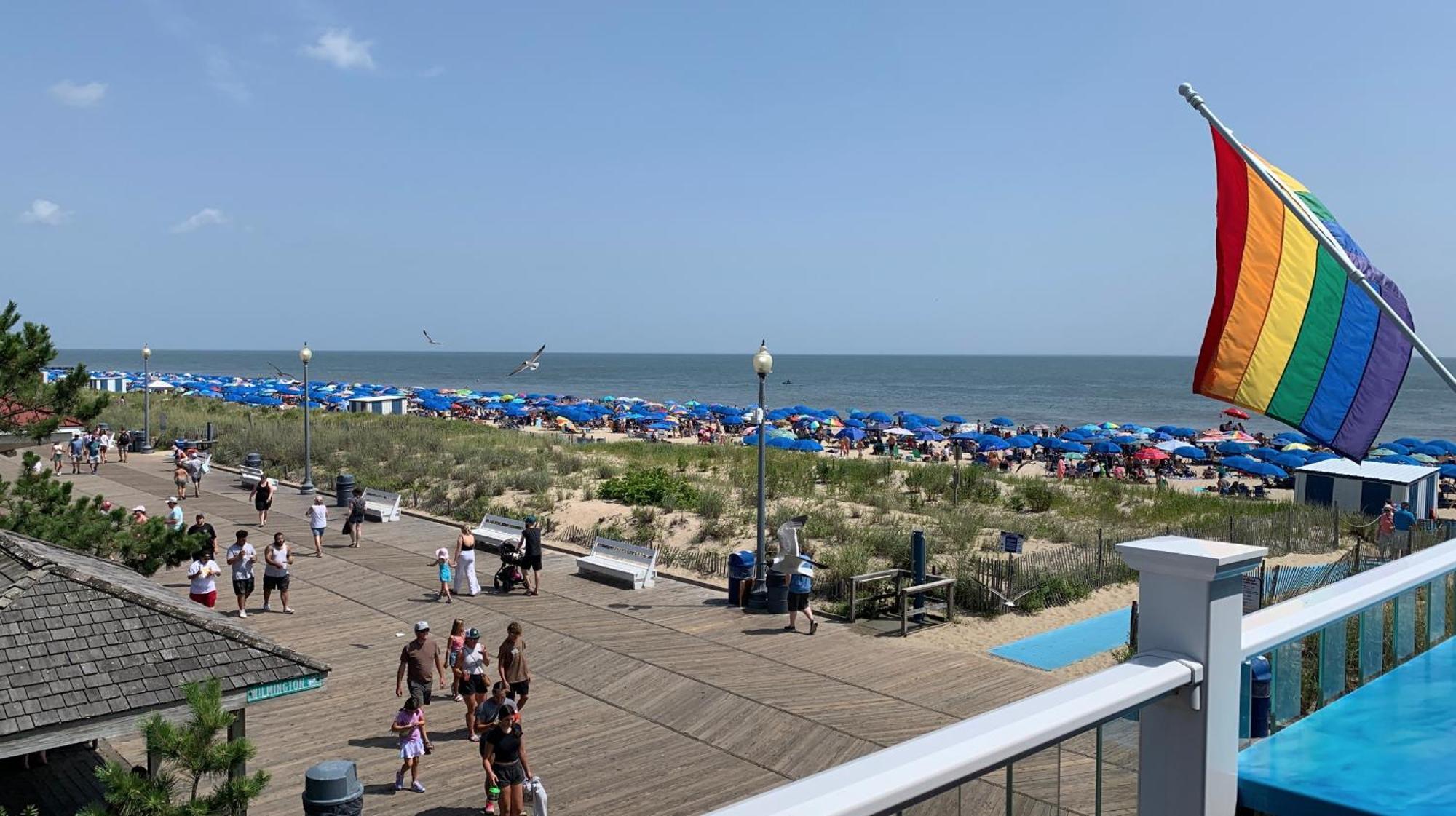 Mar Bella Boutique Hotel Rehoboth Beach Bagian luar foto